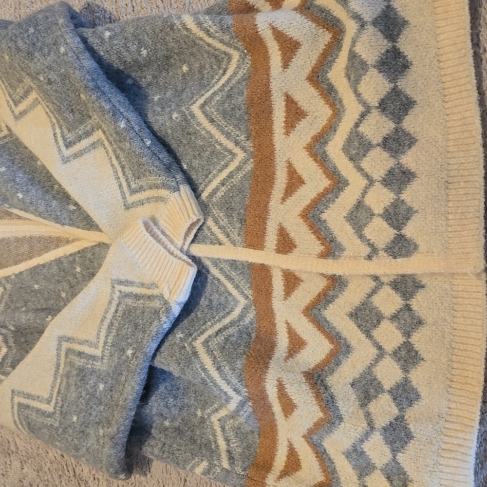 Patterned Cardigan Sweater - image 2